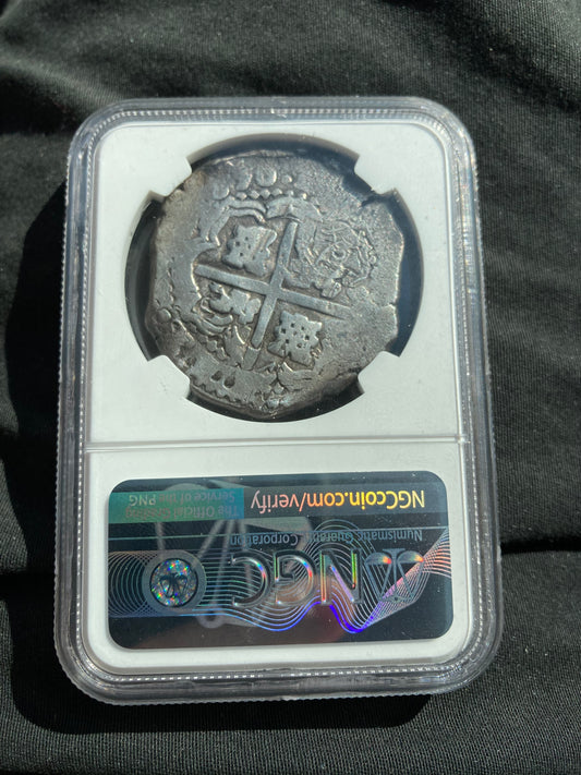Ship wreck Bolivia 1600s coin NGC